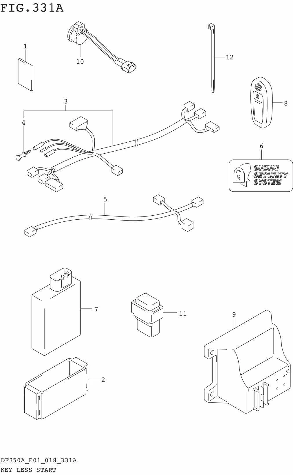 FIG.331A KEY LESS START (E01)