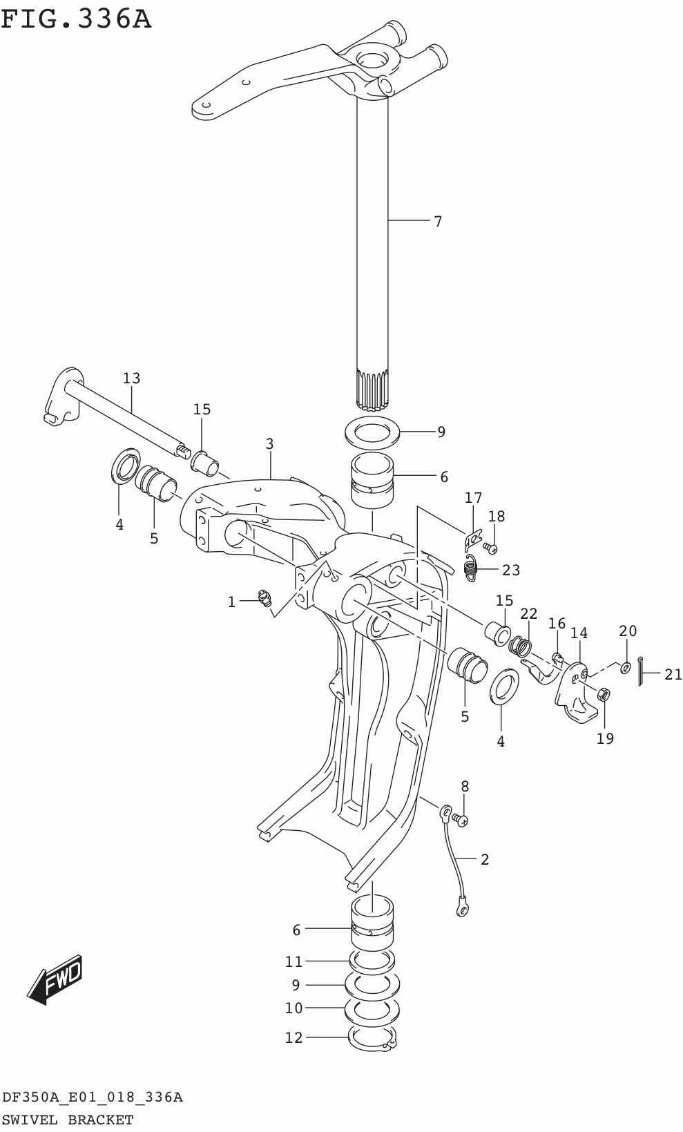 FIG.336A SWIVEL BRACKET