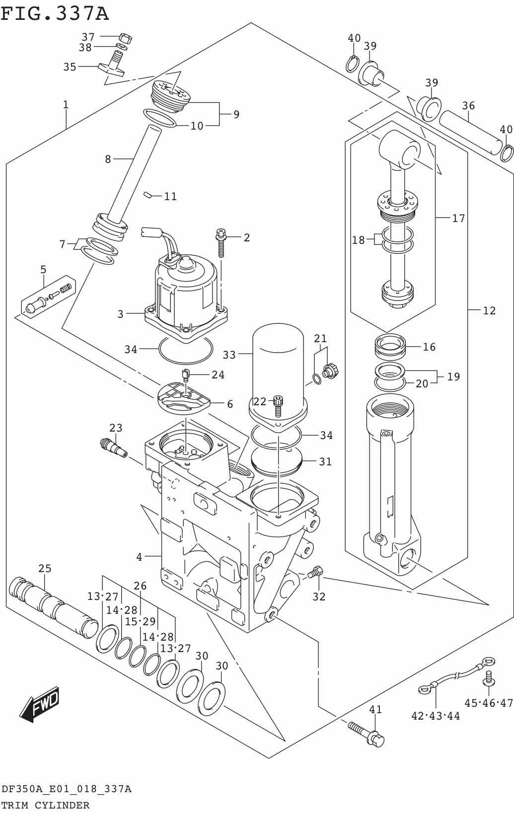 FIG.337A TRIM CYLINDER