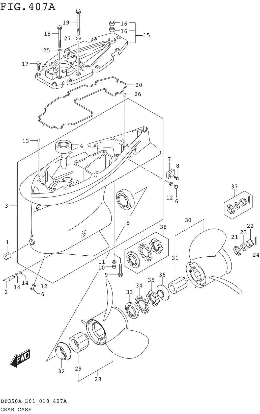 FIG.407A GEAR CASE