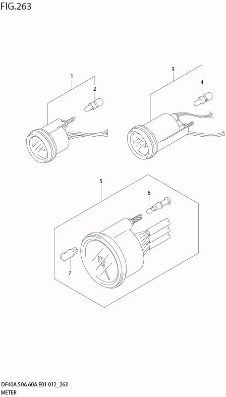 FIG 263 METER (DF60A E40)