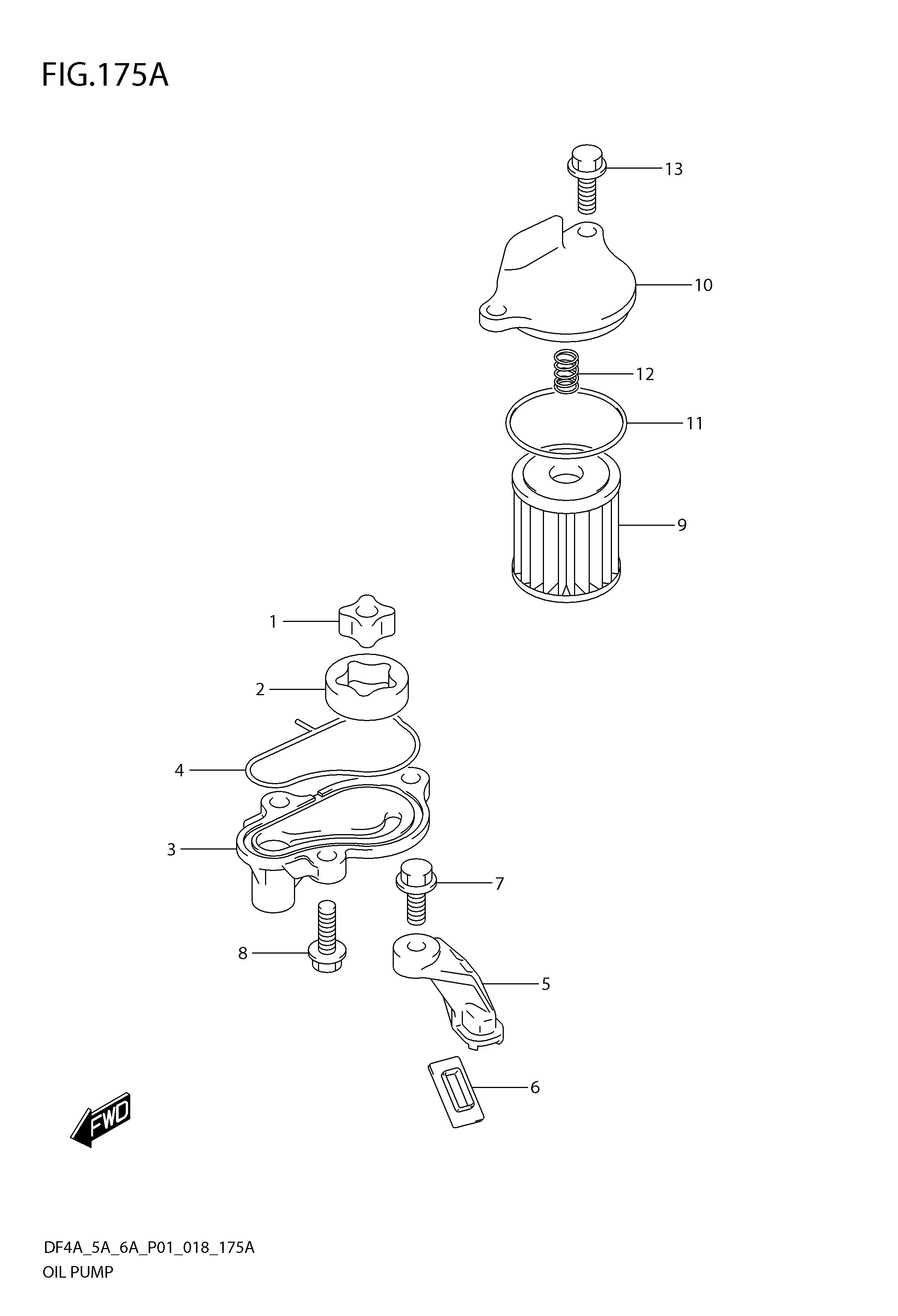 FIG 175A OIL PUMP