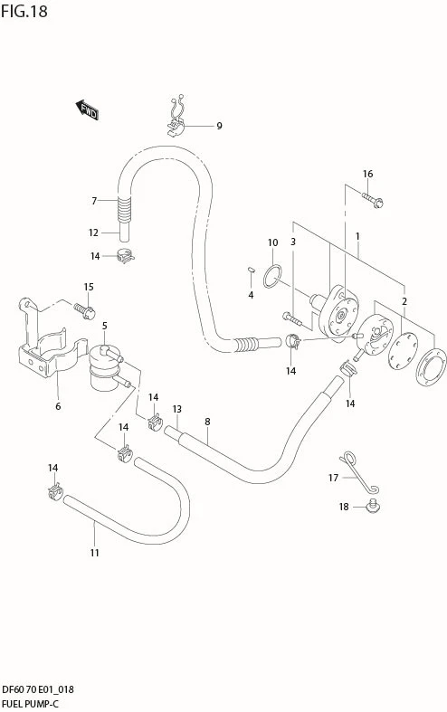 FIG 18  FUEL PUMP