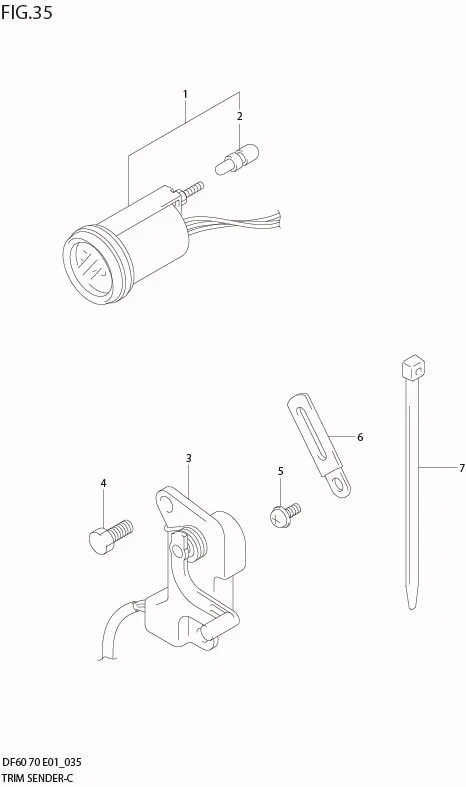 FIG 35  TRIM SENDER