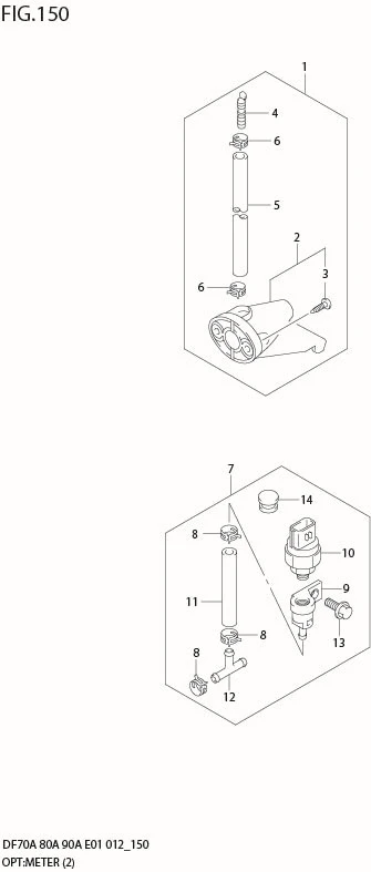 FIG 150 OPT:METER (2) (DF70ATH E01)