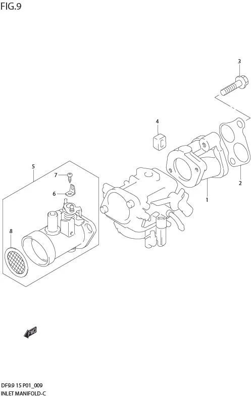 FIG 9   INLET MANIFOLD