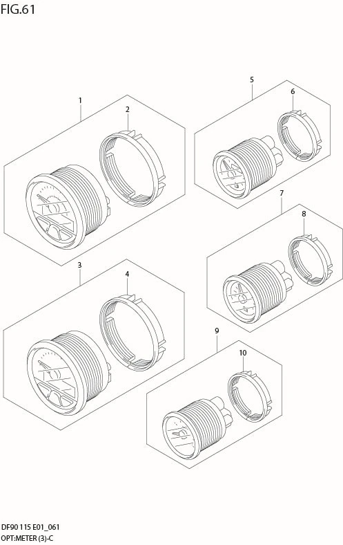 FIG 61  OPT:METER (MODEL:08%)