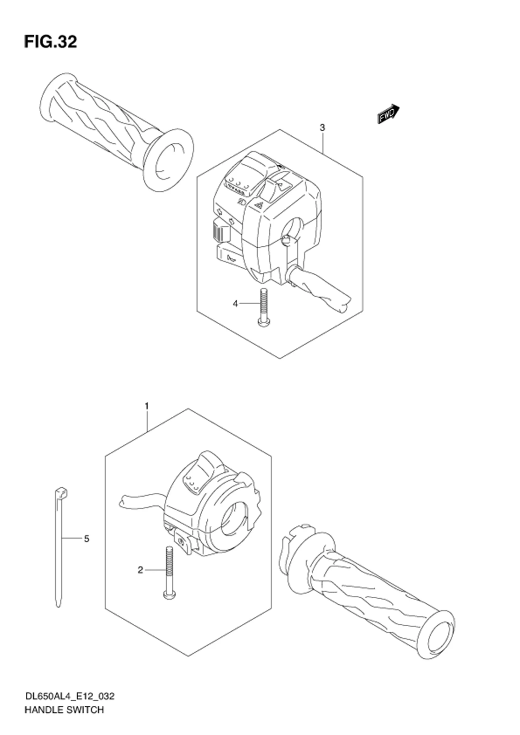 FIG.32 HANDLE SWITCH 