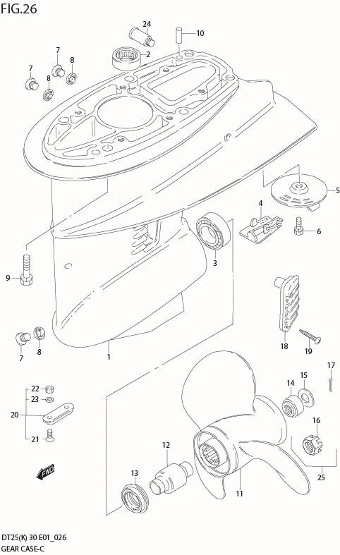 FIG 26  GEAR CASE