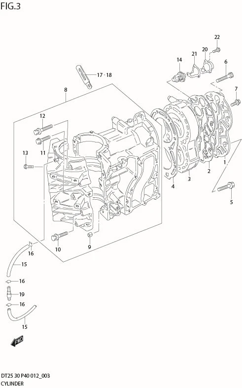 FIG 3   CYLINDER (DT30R P40)