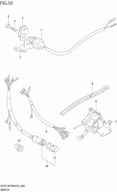 FIG 50  SWITCH (DT30R P40)