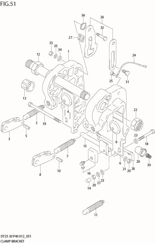FIG 51  CLAMP BRACKET
