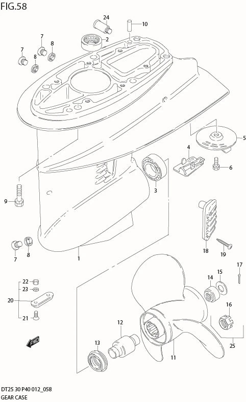 FIG 58  GEAR CASE