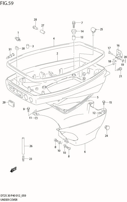 FIG 59  UNDER COVER (DT25K P36)