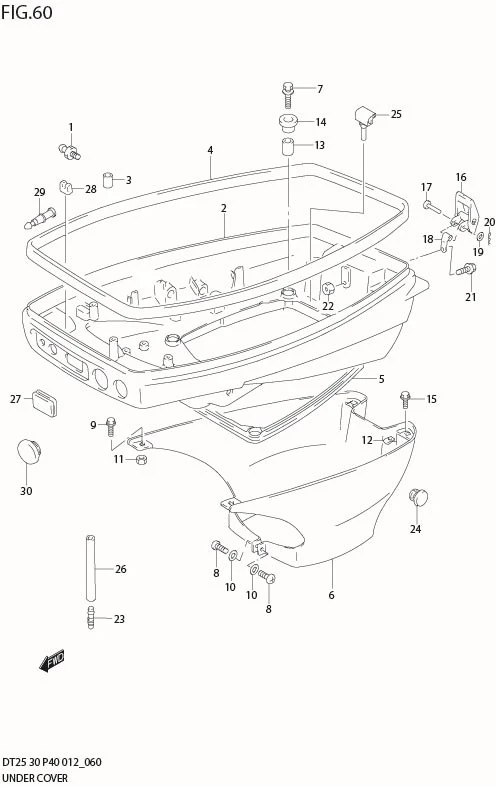FIG 60  UNDER COVER (DT30 P40)
