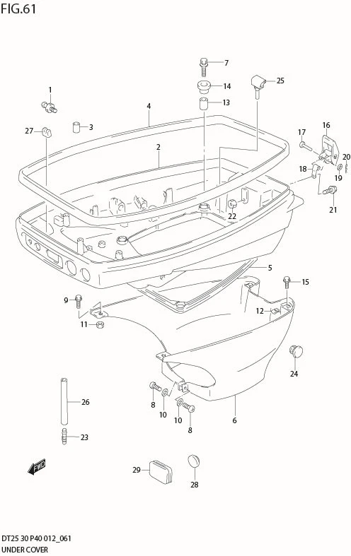 FIG 61  UNDER COVER (DT30R P40)