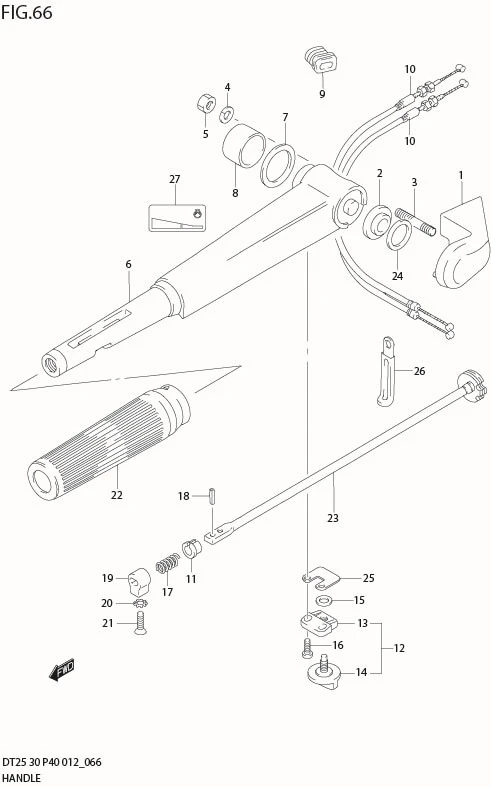 FIG 66  HANDLE (DT30 P40)