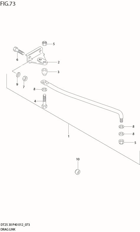 FIG 73  DRAG LINK (DT30R P40)