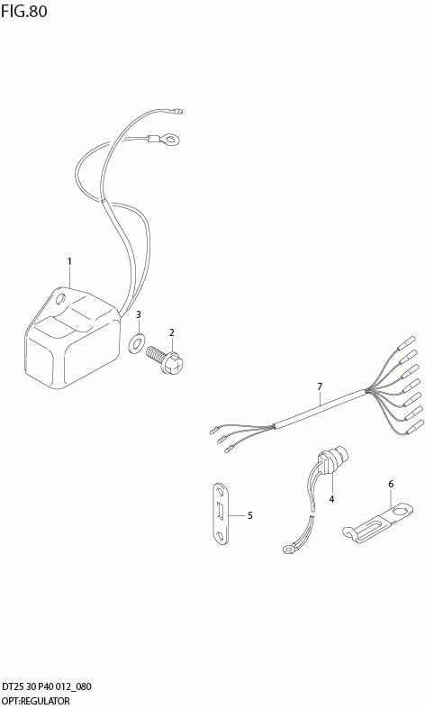 FIG 80  OPT:REGULATOR (DT30R P40)