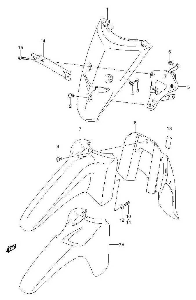 FIG.32 FRONT FENDER