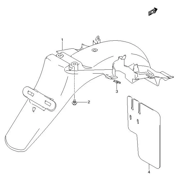 FIG.36 REAR FENDER