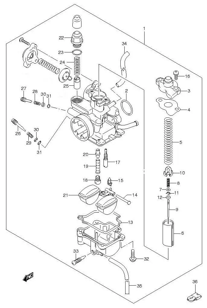FIG.11 CARBURETOR