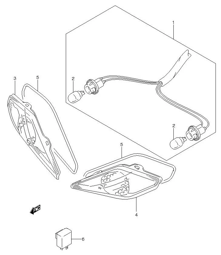 FIG.27 FRONT TURNSIGNAL