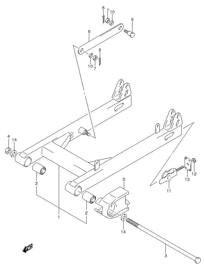FIG.51 REAR SWINGING ARM