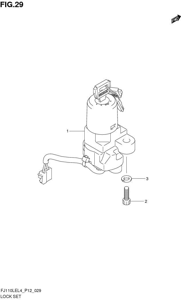 FIG. 29 LOCK SET
