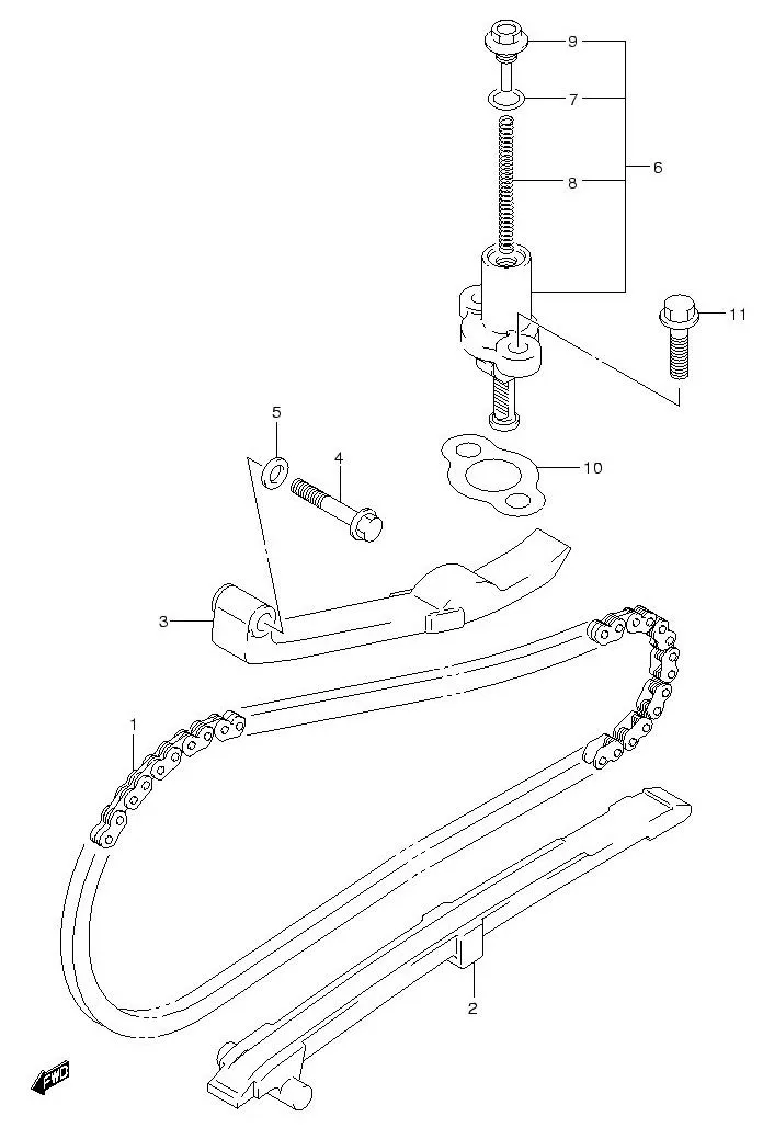 FIG.8 CAM CHAIN