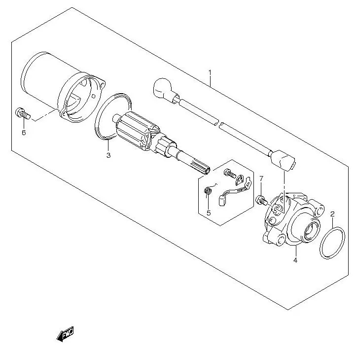 FIG.18 STARTER MOTOR