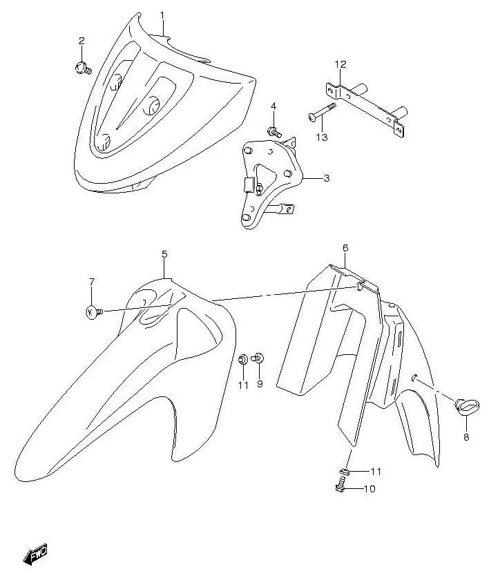 FIG.33 FRONT FENDER