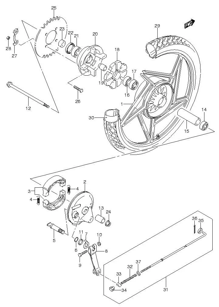 FIG.49 REAR WHEEL