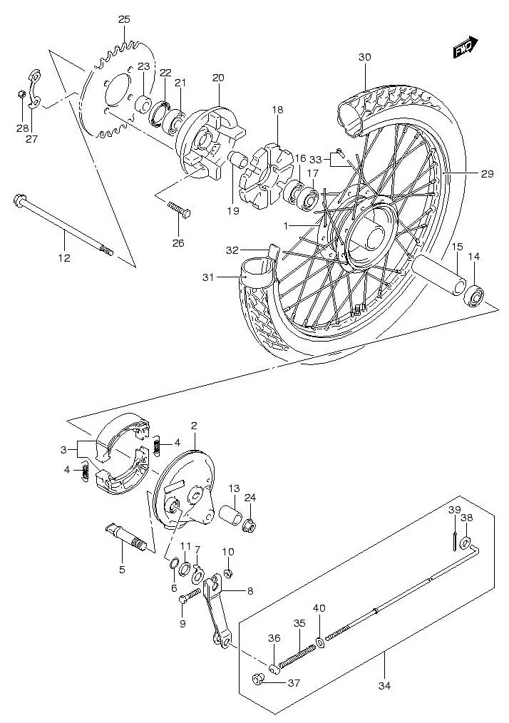 FIG.50 REAR WHEEL