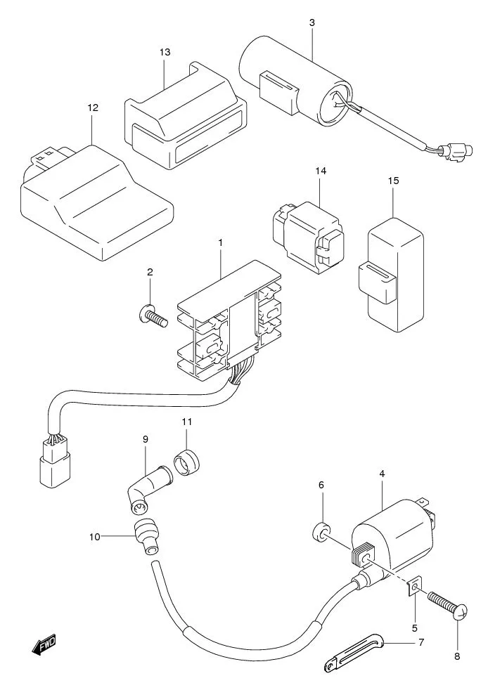 FIG.22A ELECTRICAL (FL125RCDFK8)