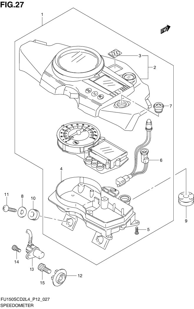 FIG.27 SPEEDOMETER 