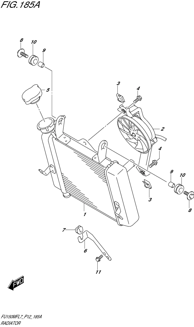 FIG. 185A RADIATOR