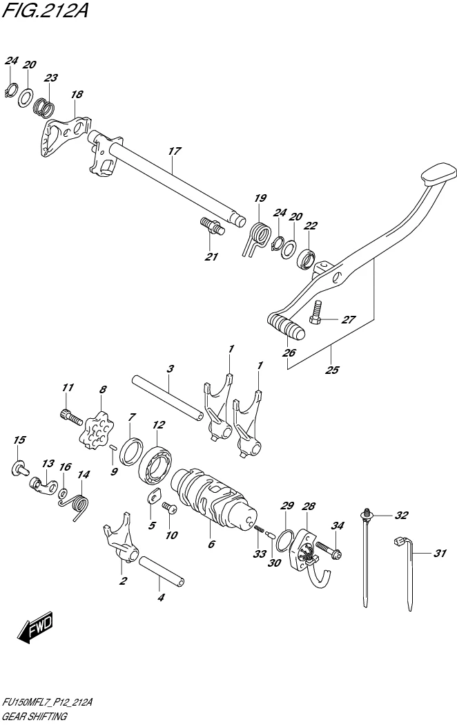 FIG. 212A GEAR SHIFTING