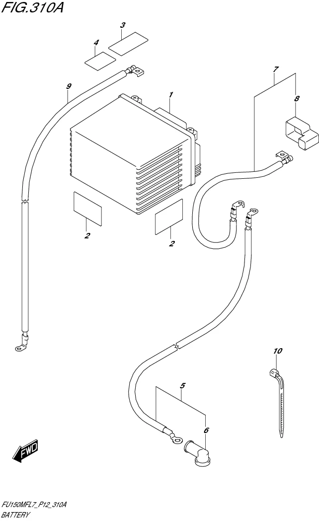 FIG. 310A BATTERY