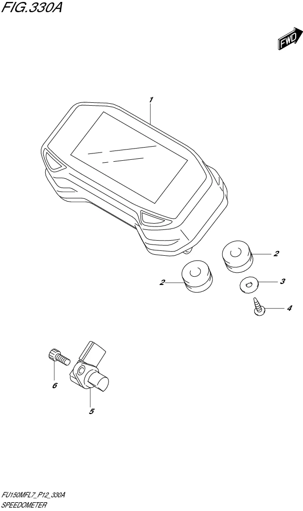 FIG. 330A SPEEDOMETER