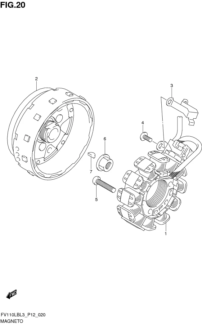 FIG. 20 MAGNETO