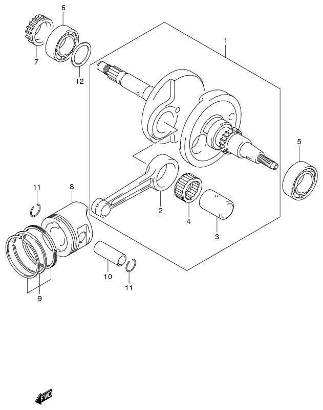 FIG.5 CRANKSHAFT