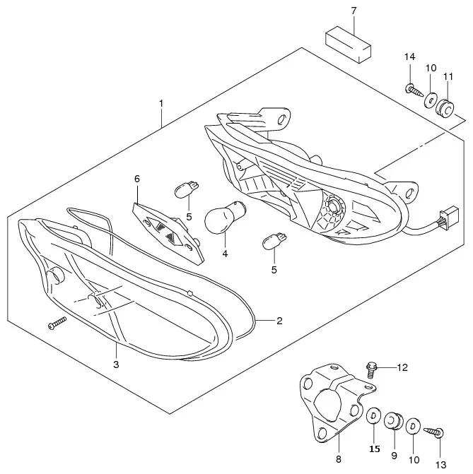 FIG.25 REAR COMBINATION LAMP