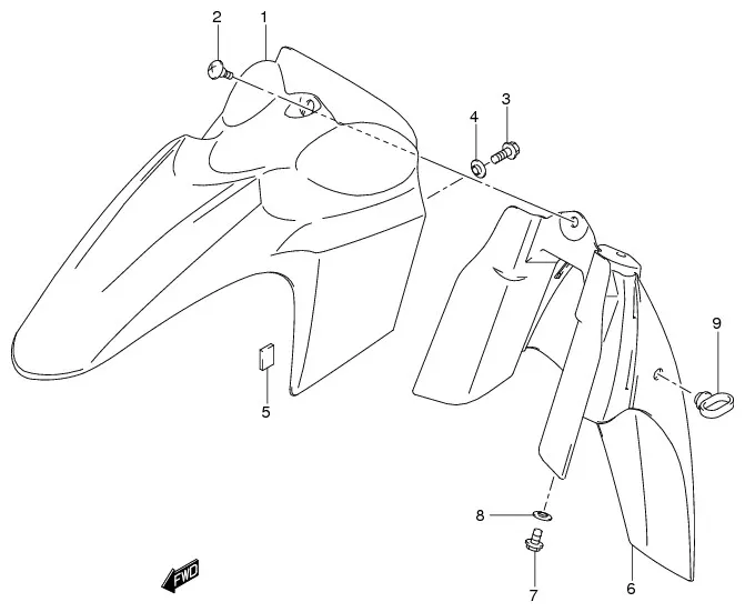 FIG.34 FRONT FENDER