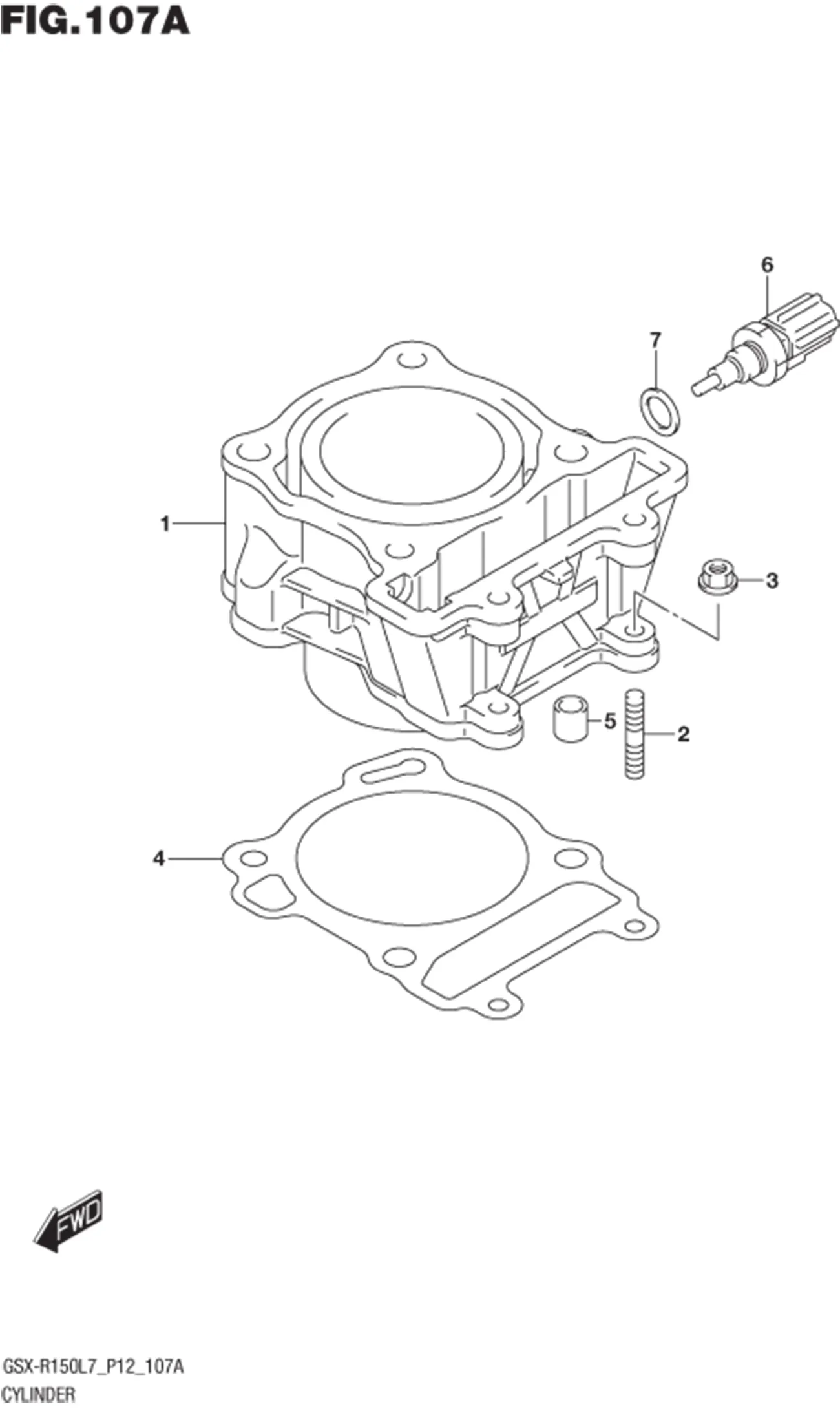 FIG.107A (1-B-4) CYLINDER