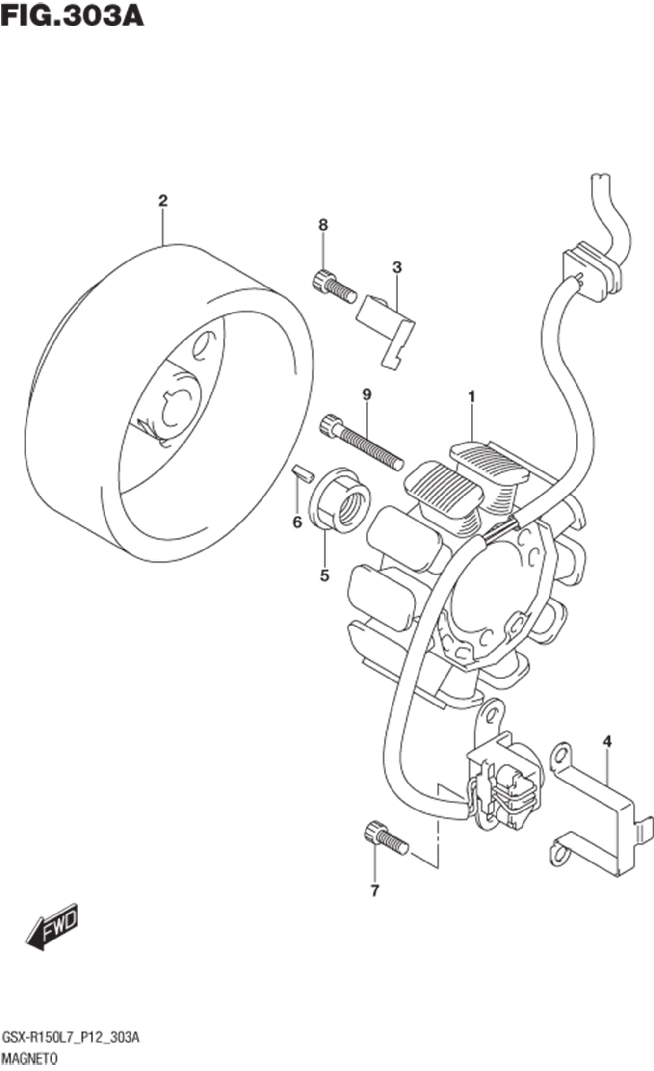 FIG.303A (1-C-8) MAGNETO