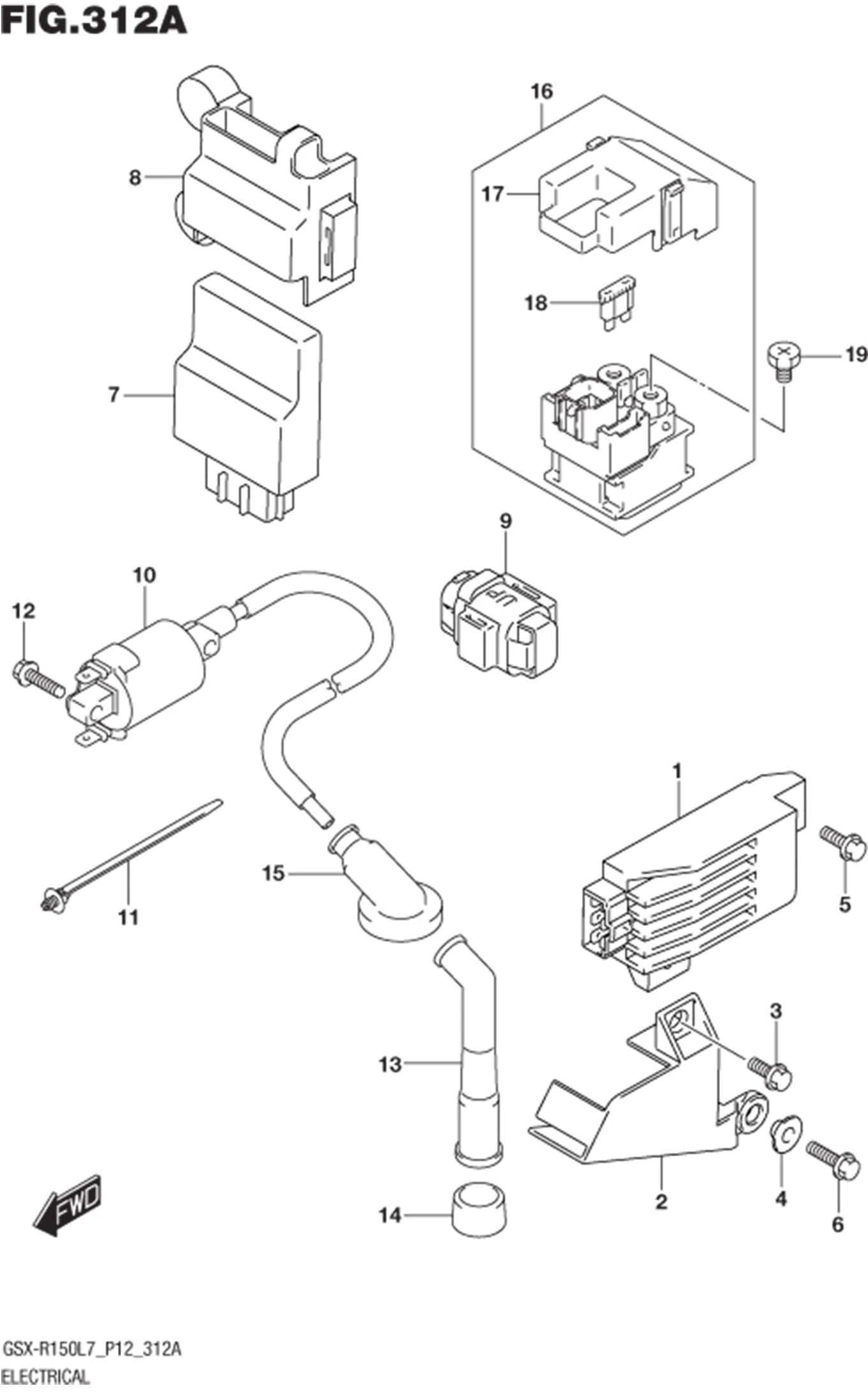 FIG.312A (1-C-10) ELECTRICAL