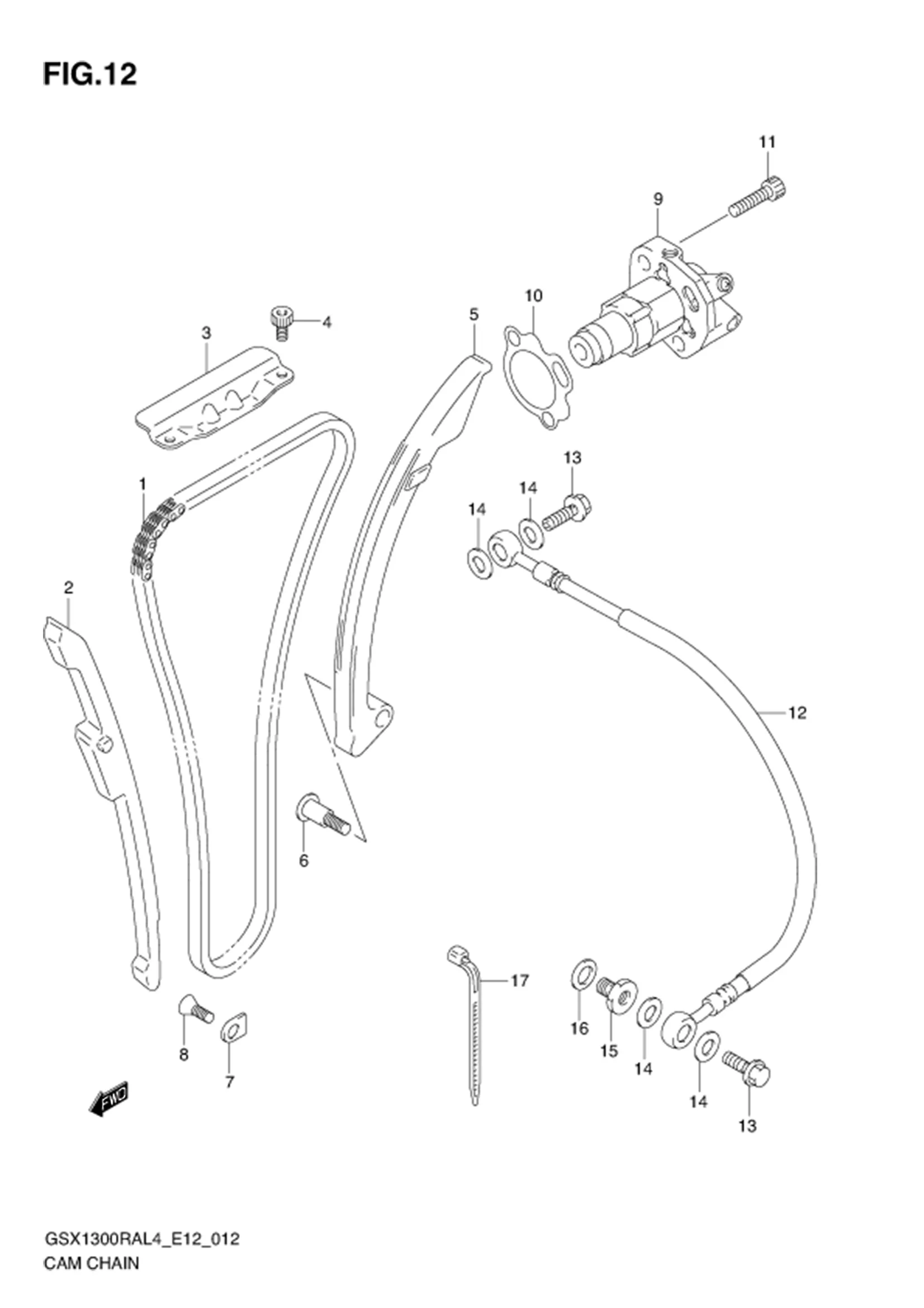 FIG.12 CAM CHAIN