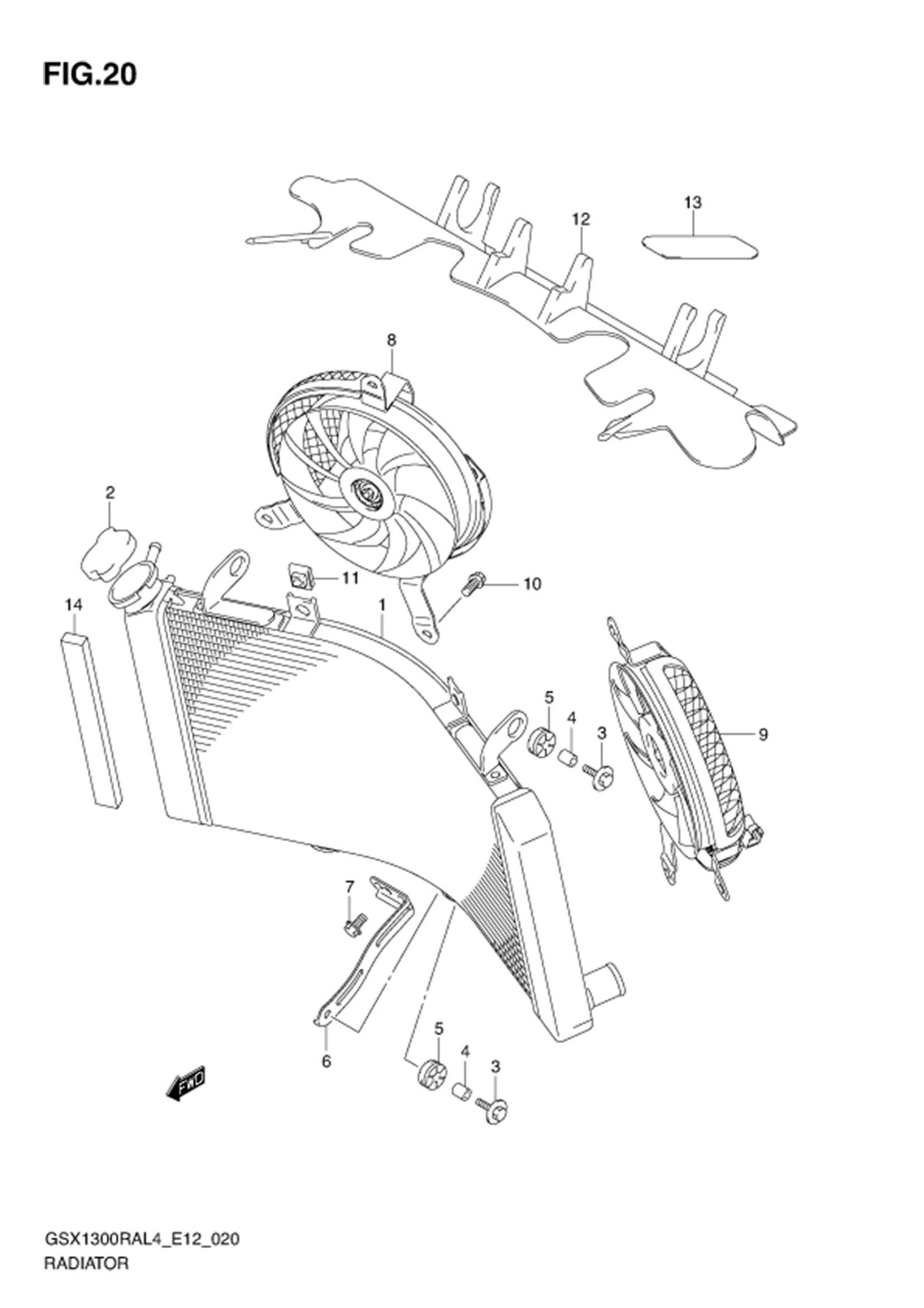 FIG.20 RADIATOR