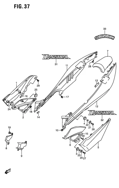 FIG. 37 FRAME COVER